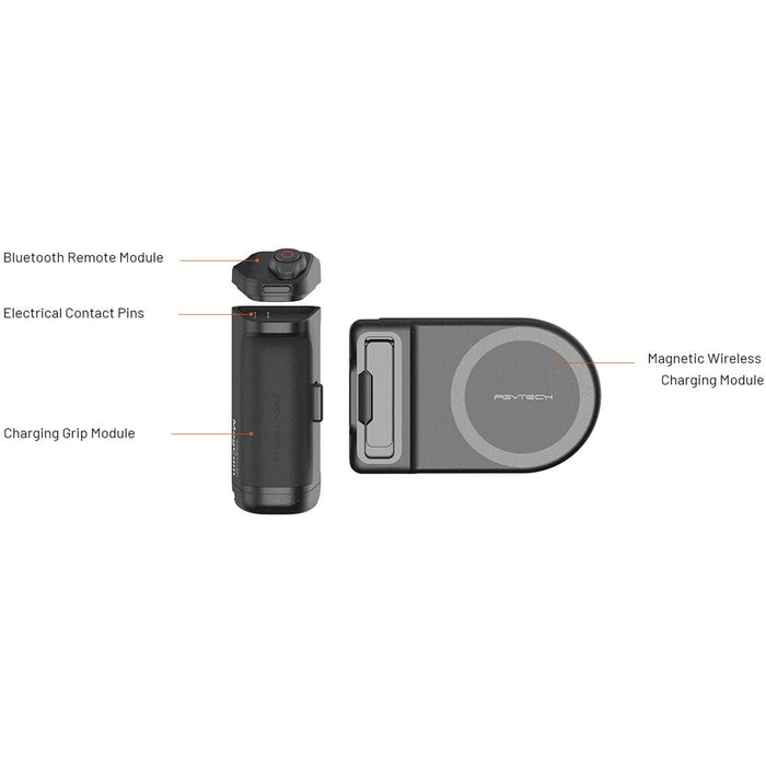 Technical diagram of a device with labeled components on a white background