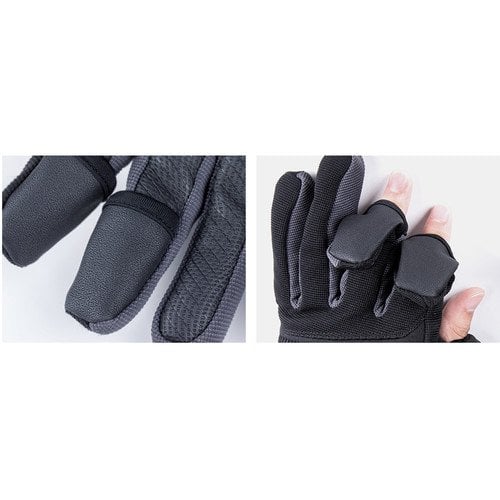PGYTECH Photography Gloves – insulated, water-resistant gloves designed for cold-weather shooting with touchscreen fingertips and flip-back fingers for camera control.