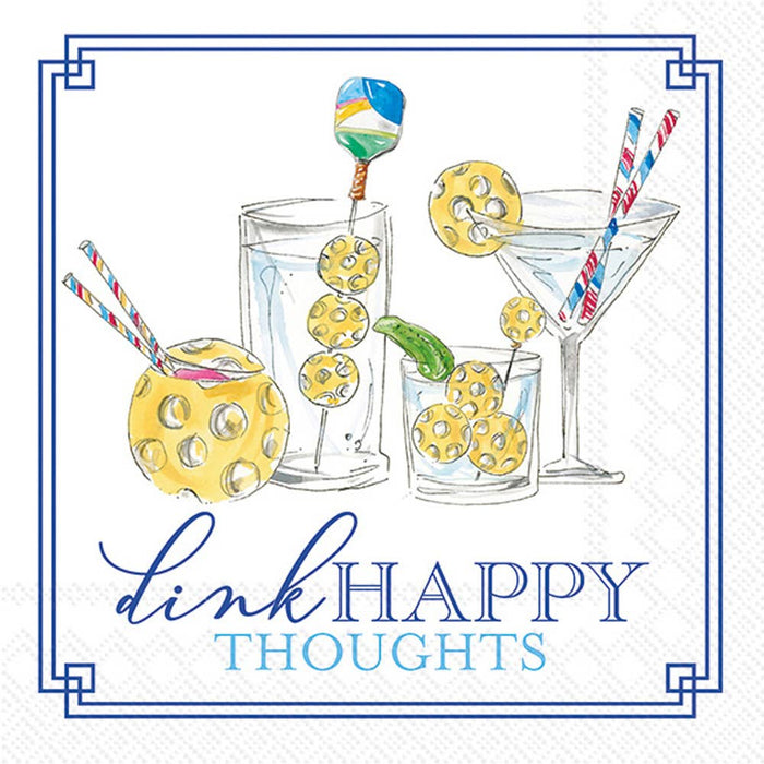 Pickleball Drinks Napkins