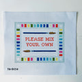 Please Mix Your Own Palette
