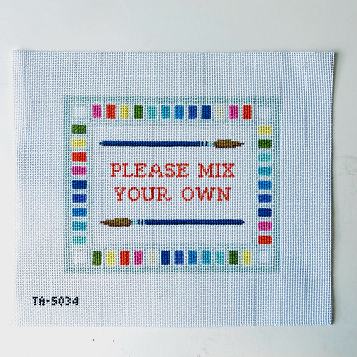 Please Mix Your Own Palette