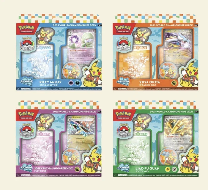 Pokemon: 2025 World Championship Decks