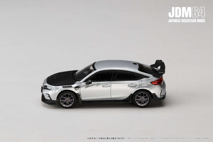 Honda Civic EF Kanjo V1 White Yellow Kaido house 1/64 scale HJDM005B-33