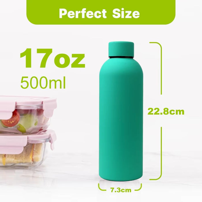 Premium Matte Water Bottle 500ml – Stylish Everyday Drink Bottle