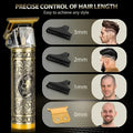 Professional 3-in-1 Men’s Grooming Kit – Gold Metal Edition