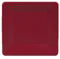 Red Grosgrain Salad Plates
