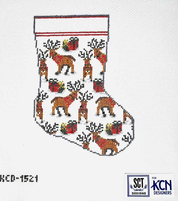 Reindeer Mini Stocking