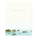 River Stones Sympathy Card