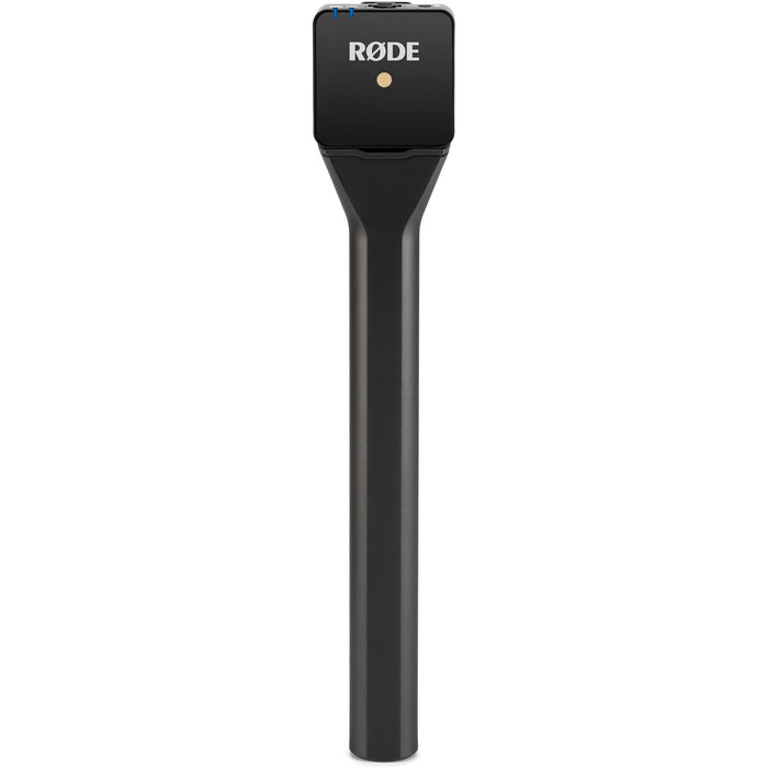 Convert your RØDE Wireless transmitter into a handheld mic with Interview GO adaptor.