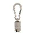RODE Universal Thread Adaptor Kit with brass and stainless-steel thread adapters in a magnetic carabiner case.