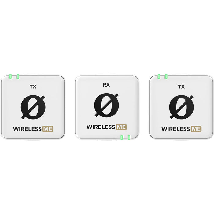 The dual wireless microphone is an ultra-compact, high-quality system for content creators. It features two transmitters and one receiver.