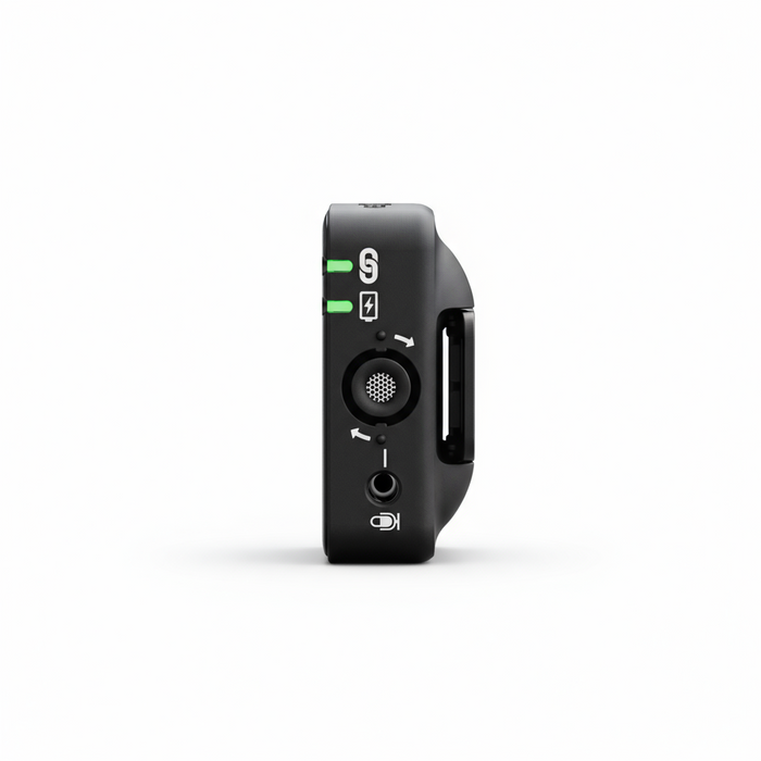 RODE Wireless ME TX Transmitter — compact clip-on wireless microphone transmitter for Wireless ME system.