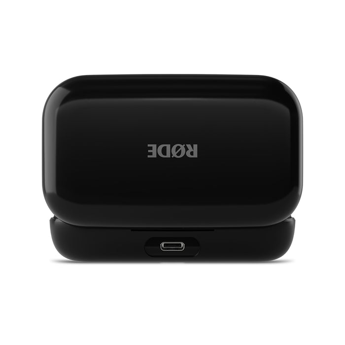 Wireless Micro Camera Kit with dual clip-on transmitters, camera receiver, smartphone receiver, and charging case