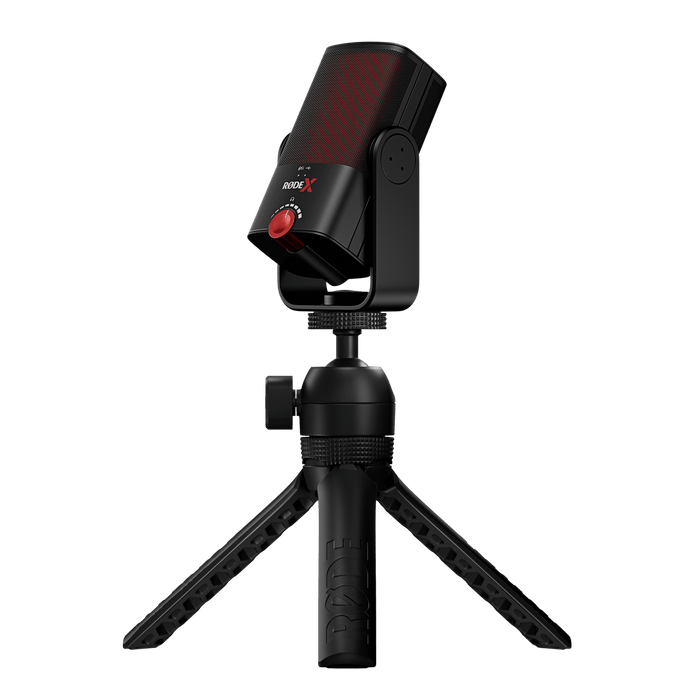 RODE X XCM-50 Compact USB-C Microphone for professional streaming, podcasting, and voice recording.