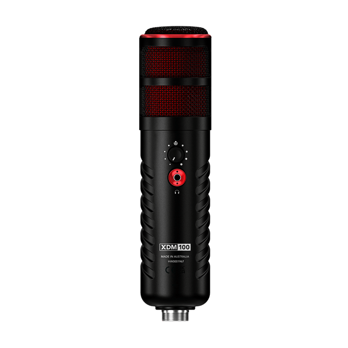 RODE X XDM-100 Professional Dynamic USB-C Microphone for streaming, podcasting, and broadcasting with DSP processing.