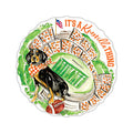 Round Stadium Paper Placemats