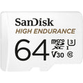 High-endurance 64GB microSD for dash cams and monitoring