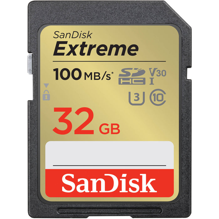 SanDisk 32GB Extreme SD Card 170MB/s is a timesaving SD card. It ensures the safety of your work with data recovery software that lets you restore lost images