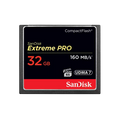 SanDisk Extreme PRO CompactFlash card on a white background