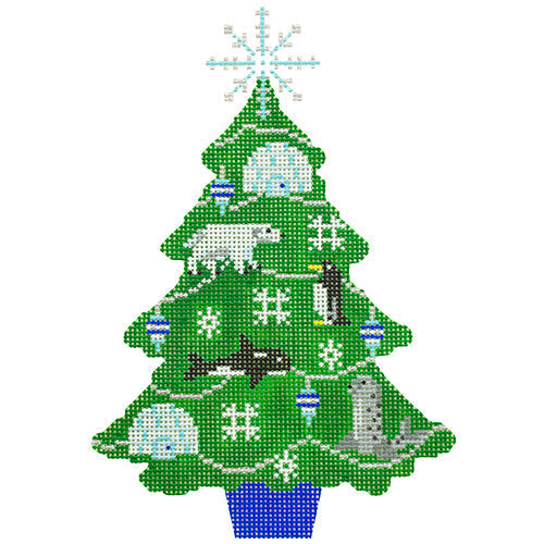Santa's Workshop Christmas Tree