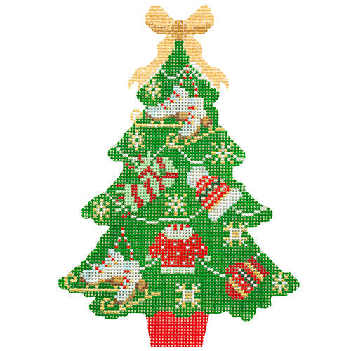 Santa's Workshop Christmas Tree