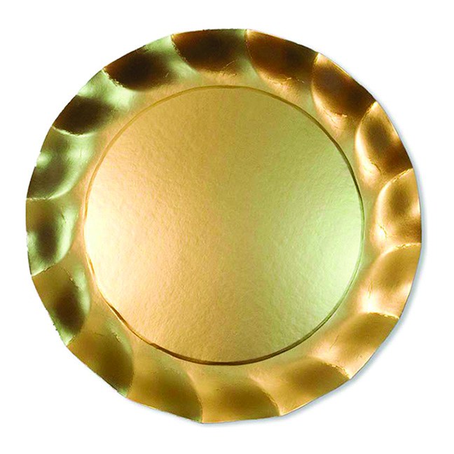 Satin Gold Charger