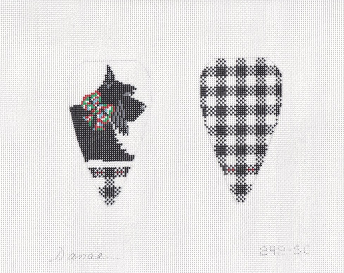 Scottie & Westie Scissor Case