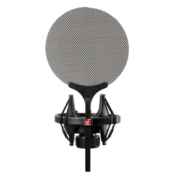 sE Electronics Isolation Pack with quick-release shock mount and adjustable metal pop filter