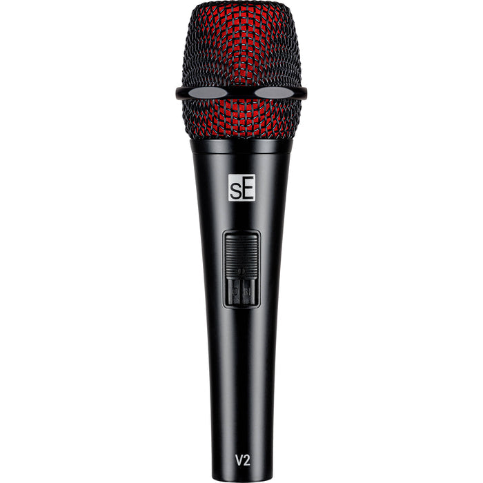sE Electronics V2 Switch handheld dynamic microphone for vocals and instruments