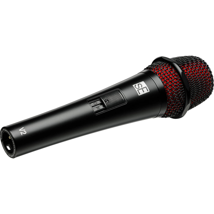 sE Electronics V2 Switch handheld dynamic microphone for vocals and instruments