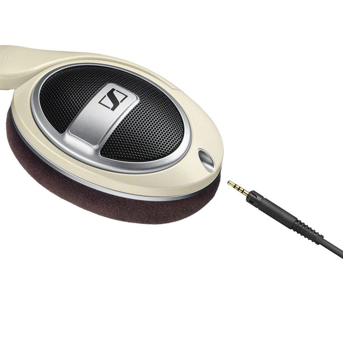 Comfortable Sennheiser HD 599 headphones for long listening sessions