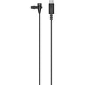 Omnidirectional clip-on lavalier mic with USB-C connector.