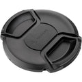 Sensei center pinch snap-on lens cap for dust and scratch protection