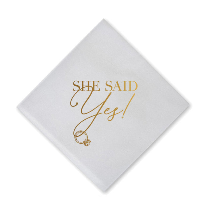 She Said Yes!
