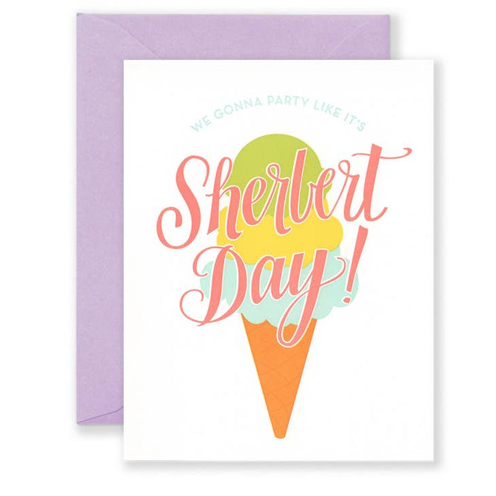 Sherbet Day Card