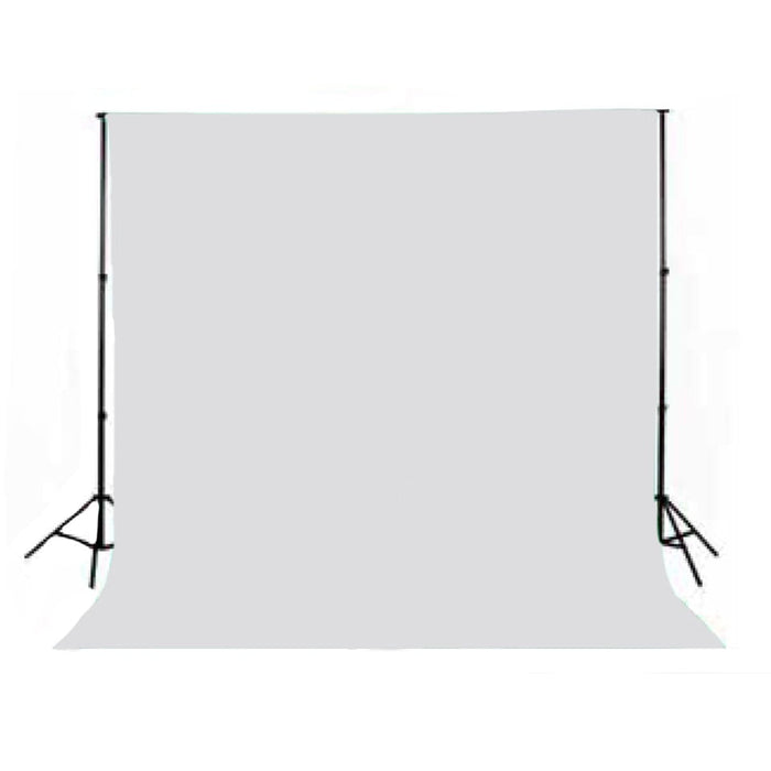 Sky 3x6m White Muslin Backdrop — seamless cotton fabric ideal for studio photography, offering a clean, reflective-free background for portraits and product shoots.