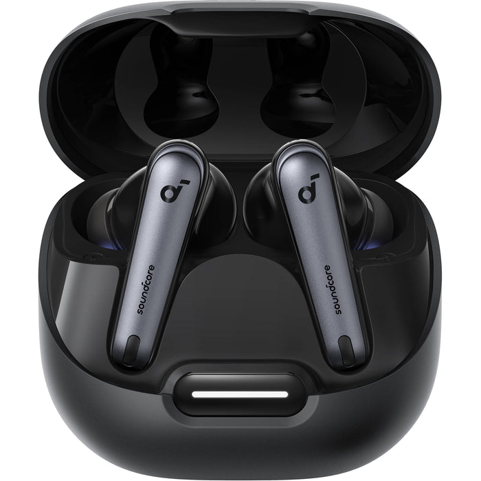 Soundcore Liberty 4 NC wireless earbuds with charging case