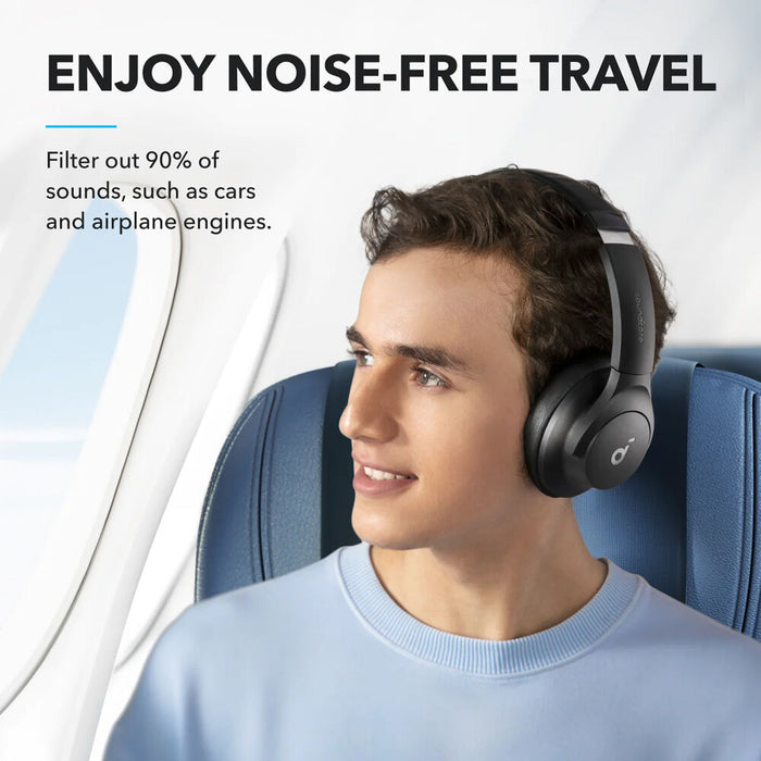 Soundcore Q20i ANC over-ear Bluetooth headphones with memory foam
