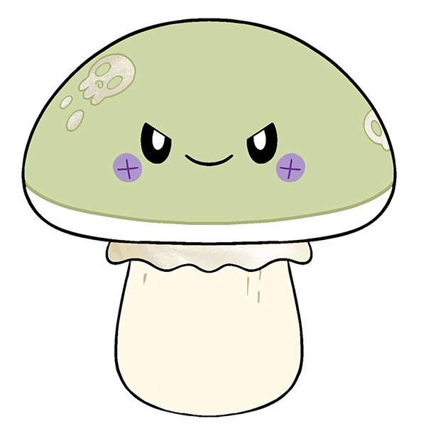 Squishable - Mini Deathcap Mushroom Plush