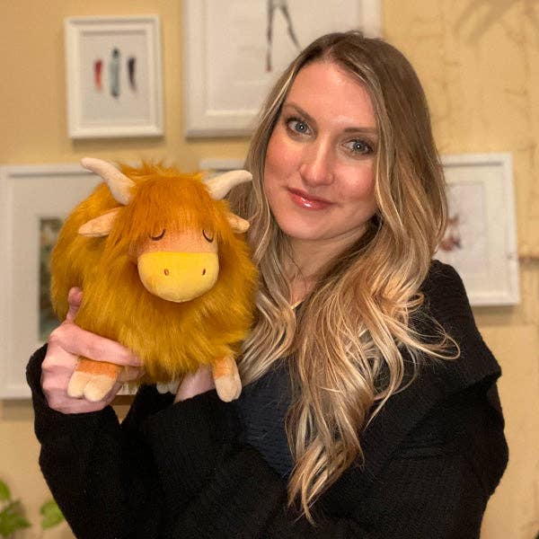 Squishable - Mini Highland Cow Plush