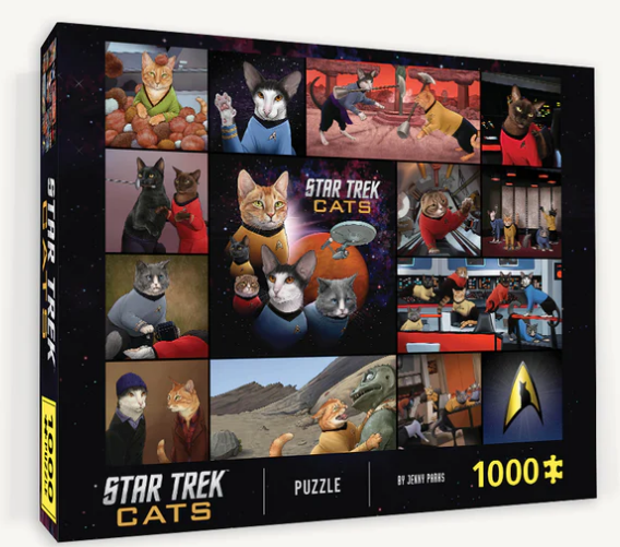 Star Trek Cats 1000-Piece puzzle