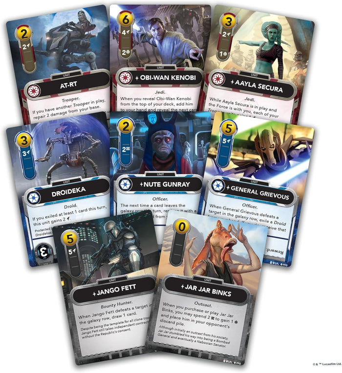 Star Wars: The Deckbulding Game Clone Wars Edition