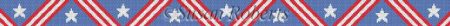 Stars with Diagonal Stripes Belt Canvas