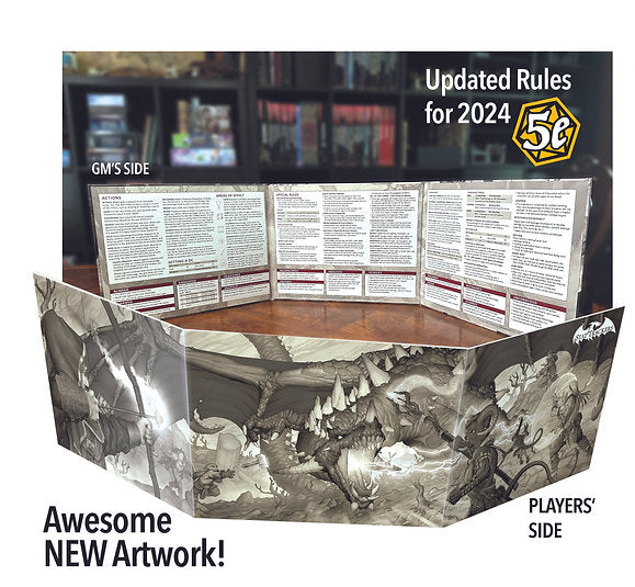 Stat Tracker: DM Screen for 2024 5e