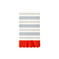 Striped Scallop Guest Towels