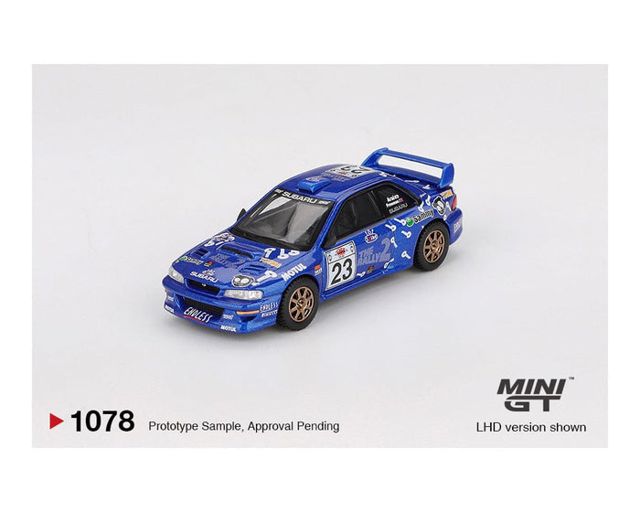 Subaru Impreza WRC99 #23 2000 Acropolis Rally Mini GT 1:64 MGT01078-BL