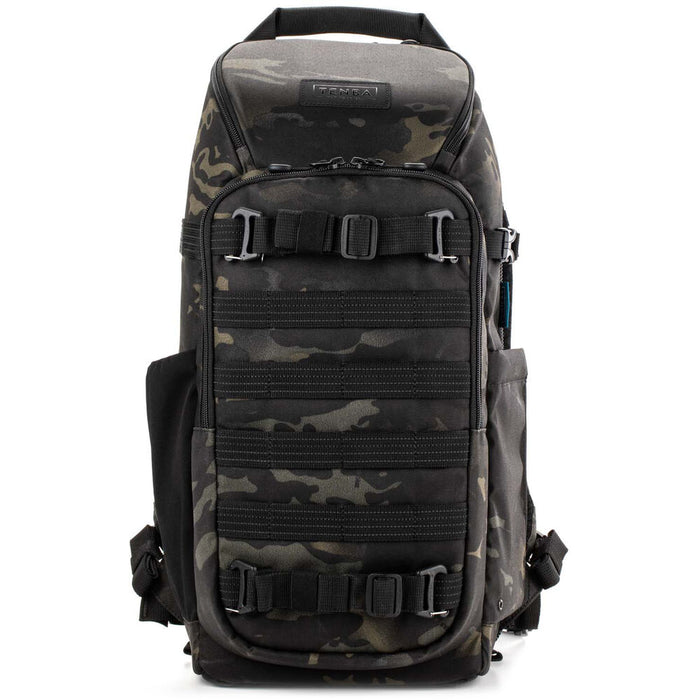 Tenba Axis V2 16L MultiCam Black backpack front view