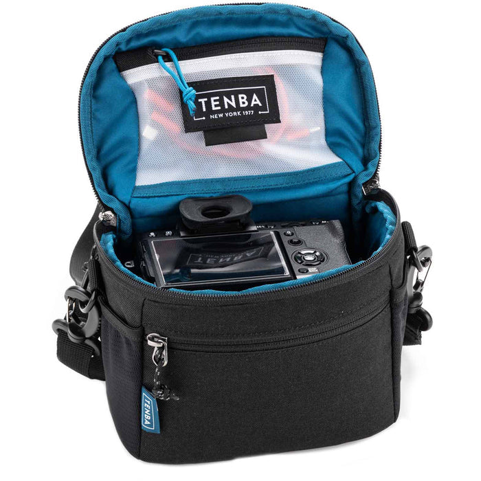 Tenba Skyline V2 Shoulder Bag 7 in black for DSLR or mirrorless camera with accessories