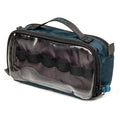 Tenba Tools Duo 4 Cable Pouch with dual compartments for cables and accessories, water-resistant and organised with elastic loops.