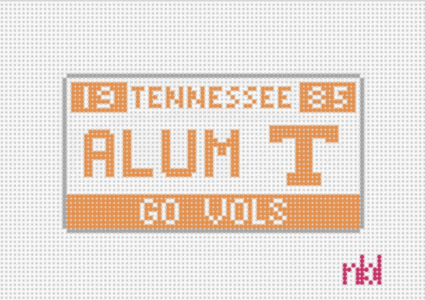 Tennessee Alum License Plate